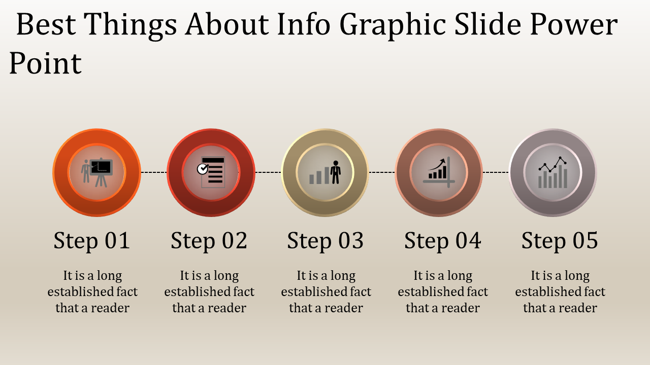 Modern Infographic Slide PowerPoint template and Google slides
